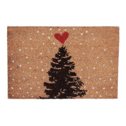 Doormat christmas tree